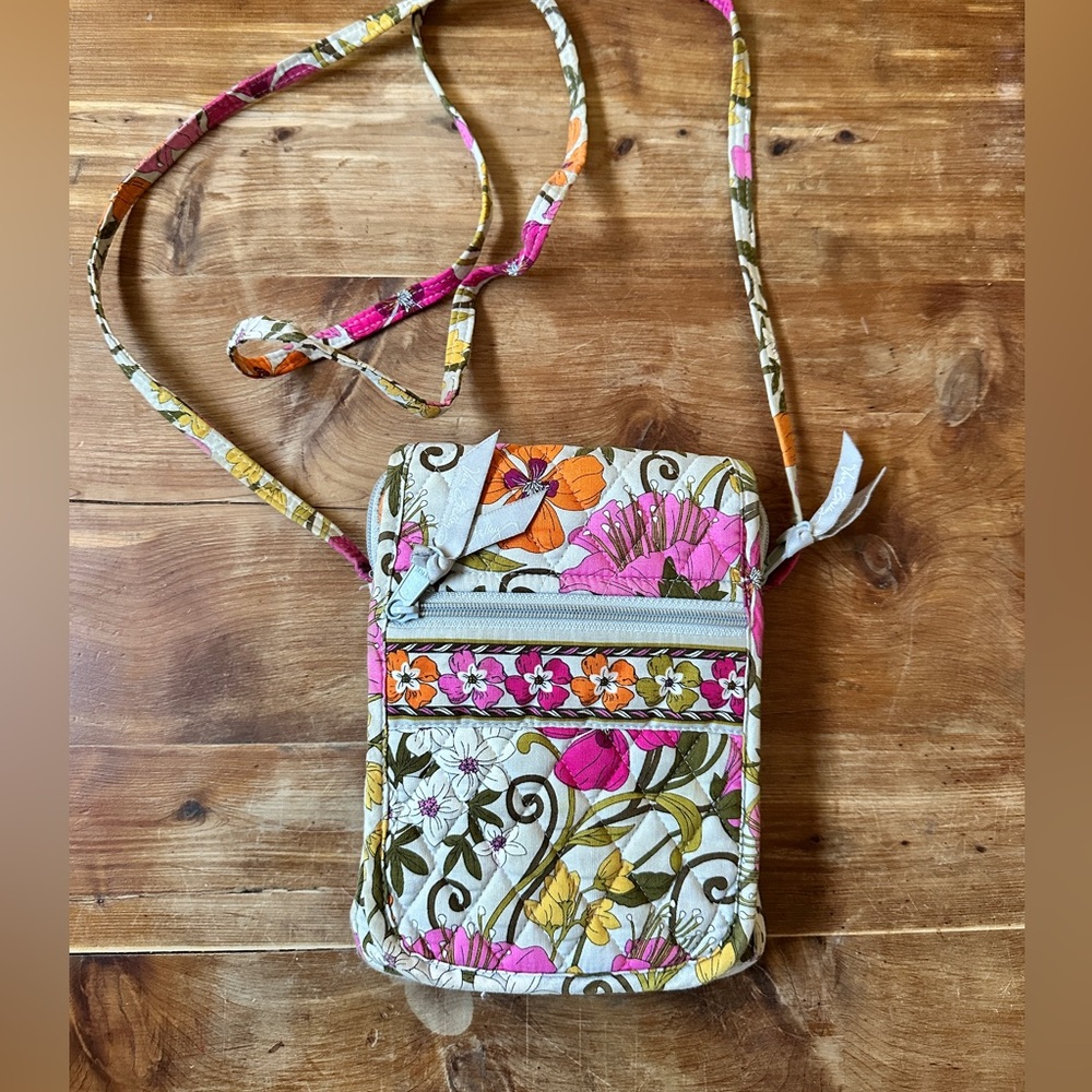 Vera Bradley mini hipster - tea garden print